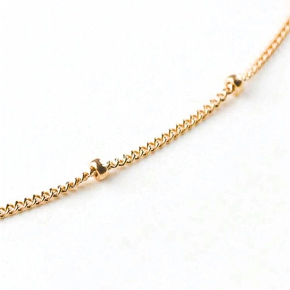 ⚜️𝟯𝟬%𝗢𝗙𝗙 𝗯𝘂𝗻𝗱𝗹𝗲𝘀 𝟯+⚜️ NEW Thin Beaded Chain Stainless Steel Necklace - Picture 6 of 14